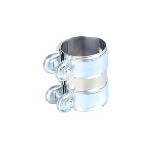 Collier de serrage pour tuyau d'échappement en acier inoxydable, 65x95mm, ajustement universel pour Volkswagen Audi - Product Image 4
