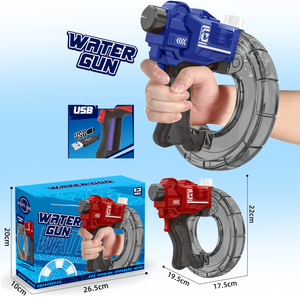 Nuevos productos de plástico de verano playa juego de disparos sentido de la tecnología eléctrica de alta presión de gran capacidad pistolas de agua automáticas de juguete - Product Image 6