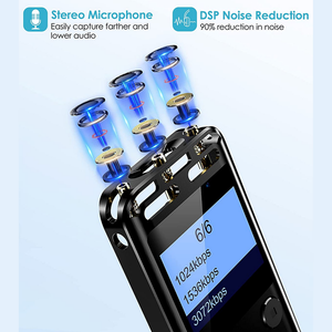 <span class=keywords><strong>Grabadora</strong></span> <span class=keywords><strong>de</strong></span> Voz Digital Mini Profesional V52 con Función <span class=keywords><strong>de</strong></span> Audífono, <span class=keywords><strong>Grabadora</strong></span> HD Portátil USB <span class=keywords><strong>de</strong></span> 32G para Conferencias, Recargable - Product Image 2