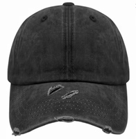 Gorra de Béisbol con Cola de Caballo y Logotipo Personalizado, Gorras Ajustables de Algodón Lavado, Gorras Trucker Estilo Dad Desgastadas, Regalos
