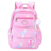 Mochila Nueva de Gran Capacidad para Niños y Alumnos, Bolsas Escolares Impermeables para Niña con Impresión de Logotipo