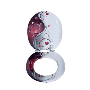 Siège de toilette d'hôtel moderne en bois MDF à fermeture douce avec fermeture avant stable léger facile à fixer durable - Product Image 4