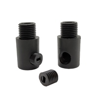 Corde d'alimentation à filetage externe M10, douille de soulagement de la fatigue, en plastique, pour lustre, lampe à manger, boucle de câble anti-extensible
