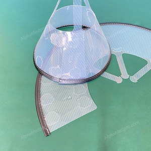 Zachte Kegel Verstelbare E-Collar Plastic Lichtgewicht Elizabethaan Hondenkegel Hoge Transparante Pp Elizabethaanse Kraag - Product Image 4