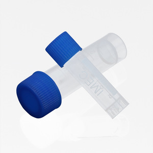 Dingpo Cryogenic <b>Tube</b> 1.8ml <b>Plastic</b> Graduated Screw Cap For Laboratory Medical Use - Product Image 1