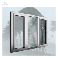 Fenêtres en verre pare-balles, portes blindées, fenêtres en verre résistant aux balles, fenêtres et portes en aluminium