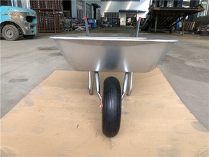 Carretilla de rueda resistente galvanizada, precio barato del mercado ruso, WB5204 - Product Image 4