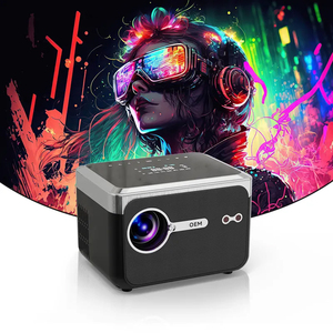 Hot Selling Latest <b>Projector</b> Mobile Phone HD Support 4k 1080P Home Meeting Room Support 4k Home Beamer - Product Image 1