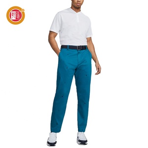 Prezzo di fabbrica <span class=keywords><strong>pantaloni</strong></span> da Golf <span class=keywords><strong>blu</strong></span> elasticizzati in vita Slim Fit a gamba lunga antirughe <span class=keywords><strong>pantaloni</strong></span> personalizzati in Nylon sostenibile impermeabile XL - Product Image 2