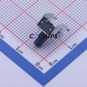 GT-TC100A-H095-L1 Tactile Switch Through hole Component THT Switch Single Pole Single Throw Round Button 1.6N Right Angle Insert - Product Image 2