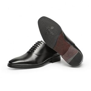 Soft Casual Cowhide Business <b>Shoes</b> for Men Lace-Up Brogue Loafers with Pointed Toe Embroidered Design Formal Office <b>Shoes</b> - Product Image 4