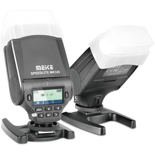 Meike MK 320 Mini TTL Flash Auto Flash Compatible with DSLR Cameras