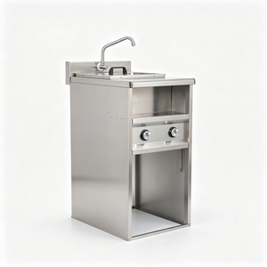 Cocedor de Pasta Vertical de 4 Orificios a Gas, 2800pa, Acero Inoxidable, Comercial, para Catering, Restaurantes y Cocinas - Product Image 1
