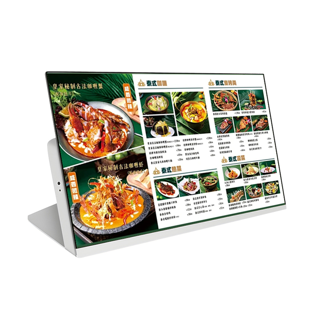 LCD Menu Table Player for Digital Poster Advertising in Retail Stores Shopping Malls Restaurants Elevators Airports & Wayfinding