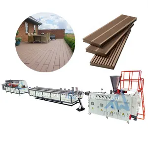 Pvc Wpc Plastic Hollow wood board making machine plastic profile composite wpc door frame extrusion line machinery