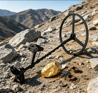 Nouveau détecteur de métaux à induction pulsée longue portée TX-PI200, bobine de 23 pouces, pour la recherche d'argent et d'or en profondeur jusqu'à 3 mètres sous terre
