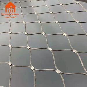 Grand Petit Fil Métallique 316 316l Ss Câble <span class=keywords><strong>Maille</strong></span> Zoos Clôture Perroquet Volières Enclos Oiseaux Panneaux <span class=keywords><strong>Filet</strong></span> - Product Image 2