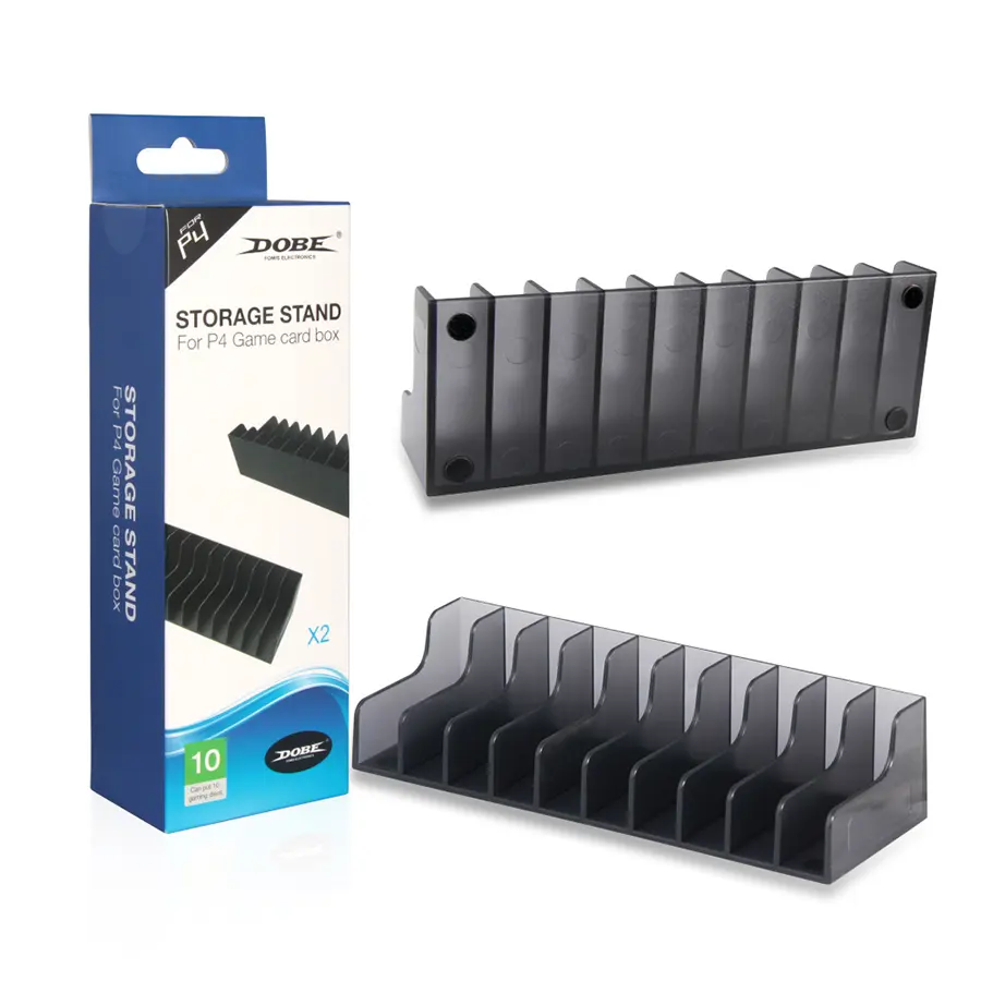 2ชิ้น/เซ็ตแผ่น CD Storage Bracket สำหรับ PS4อุปกรณ์เสริมสำหรับ PS4 Slim Pro เกมดิสก์ขาตั้ง