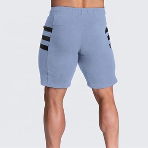 กางเกงกีฬาขาสั้นผู้ชาย ผ้าฟลีซ ซับเหงื่อ แห้งเร็ว ยืดหยุ่น ระบายอากาศได้ดี ผ้ายืดผสมคอตตอน/สแปนเด็กซ์ มีเชือกผูกเอว สำหรับวิ่ง - Product Image 4