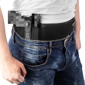 Universal Nylon Waist Tactical Outdoor <b>Holster</b> Carry a Hidden <b>Gun</b> Case for Mobile Phone or Belly Band Security Application - Product Image 5