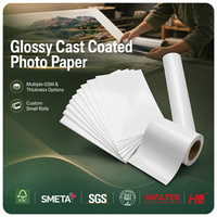 Papier photo brillant en gros pour imprimante jet d'encre A6 – Fournisseur en gros de feuilles et rouleaux de papier photo brillant pour studio