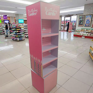 Negozio al dettaglio piano scaffale espositore cartone ondulato occhiali da sole Rack per negozio di occhiali - Product Image 1