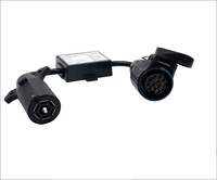 Anhänger adapter mit Konverter US 7-Wege-Anhängerstecker an EU 13-poliger Sockel licht adapter 7-poliger auf 13-poliger Anhänger anschluss