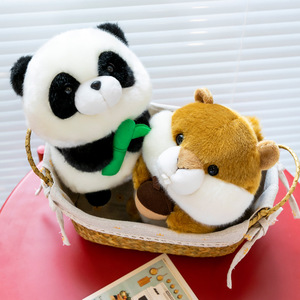 Simpatica golosa serie Super morbida bambola di Panda di peluche di matrimonio che lancia la notte del mercato giocattolo per afferrare la bancarella della maglia lavata per alleviare lo Stress all'ingrosso - Product Image 4