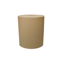 Rouleaux bruns d'usine professionnels rouleau de stratification brillant imprimé personnalisé papier kraft