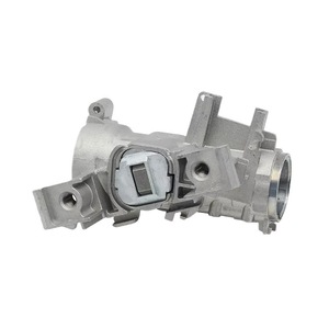 Cerradura Cilíndrica 1K0905851B para Volkswagen Sagitar, Sellada, Zincada, Gris Claro - Product Image 3