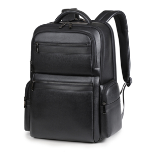 Hot Sell Wholesale Genuine Leather Large Capacity Multifunction AntiTheft USB Charging <strong>Backpack</strong> for Business Travel <strong>Laptop</strong> - Product Image 2