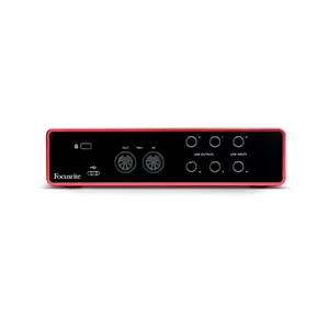 Interface audio <span class=keywords><strong>Focusrite</strong></span> Scarlett 4i4 3e génération, enregistrement USB, amplificateur <span class=keywords><strong>externe</strong></span> pour guitare, préampli micro, <span class=keywords><strong>carte</strong></span> <span class=keywords><strong>son</strong></span> - Product Image 3