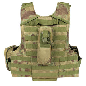 Chaleco Táctico Ajustable y Transpirable, Chaleco Táctico de Camuflaje de Liberación Rápida con Sistema Molle - Product Image 3