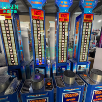 Machine de jeu d'arcade populaire pour adultes, à monnayeur, jeu de frappe au marteau, King of Hammer Sports Arcade Big Punch Redemption