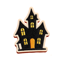Grandes écussons thermocollants d'Halloween en forme de citrouille, fantôme et crâne pour la décoration de vêtements, vestes, chapeaux, sacs et sacs à dos