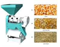 Machine Agricole Grande Capacité Batteuse Égreneuse pour Riz, Maïs, Haricots et Dépiéceuse de Maïs avec Moteur pour Décorticage du Blé