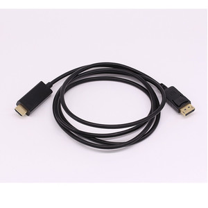 Cable adaptador Displayport a HDMI de 1,8 m, cable de conexión para monitor de ordenador de alta definición 4K, color negro - Product Image 2