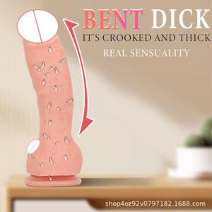 Dildo realista <span class=keywords><strong>de</strong></span> gran tamaño con forma <span class=keywords><strong>de</strong></span> águila voladora, grueso y curvo, molde <span class=keywords><strong>de</strong></span> pene, masturbador femenino, juguete sexual transfronterizo - Product Image 5