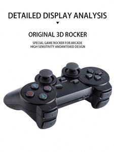 M8 Stick da gioco 4K Ultra HD di alta qualità, controller wireless 2.4G, gamepad, 64GB, 20000 <span class=keywords><strong>giochi</strong></span>, console retrò mini, regalo per bambini - Product Image 4