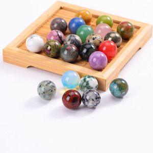 Vendita all'ingrosso di 16mm Non porosa <span class=keywords><strong>pietra</strong></span> naturale lucida <span class=keywords><strong>pietra</strong></span> preziosa perline ametista diaspro sfera di cristallo sfera di <span class=keywords><strong>pietra</strong></span> senza foro - Product Image 1