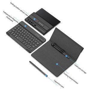 HuaweiMatexs折りたたみ式磁気電話カバー用のクリエイティブな超薄型ワイヤレス<span class=keywords><strong>Bluetooth</strong></span>電話ケース - Product Image 5