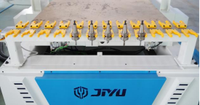 Machine de nesting CNC 4 axes JIYU KH-908TD, automatique et multifonctionnelle, pour gravure, rainurage, sciage et découpe de panneaux, routeur de travail du bois