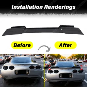 ชุดตกแต่งสปอยเลอร์กลางด้านหลังรถยนต์ StarNav สำหรับ ZR1 รุ่น Extended Style ปี 1997 1998 1999 2000 2001 2002 2003 2004 - Product Image 3