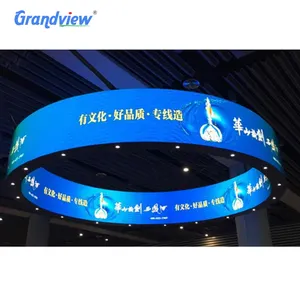 Led Soft Screen P1.5 P1.8 P2 P2.5 P3 P4 Abnormality Design Customized Soft Full Color Smd Flexible Creative Led Panel Display