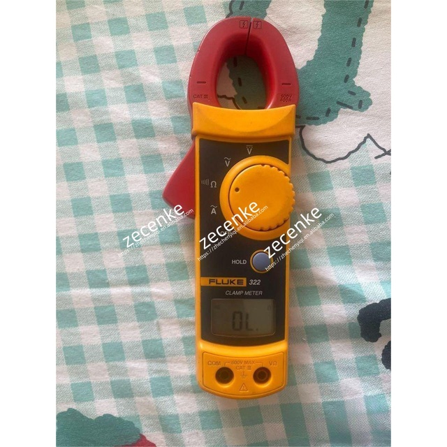 FLUKE 322 DIGITAL CLAMP METER Used