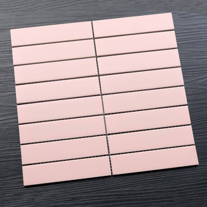 Azulejos <span class=keywords><strong>de</strong></span> mosaico <span class=keywords><strong>de</strong></span> porcelana <span class=keywords><strong>de</strong></span> tira larga <span class=keywords><strong>de</strong></span> diseño destacado mosaico <span class=keywords><strong>de</strong></span> cerámica para pared contra salpicaduras <span class=keywords><strong>de</strong></span> cocina - Product Image 6
