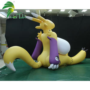 Renard gonflable géant, renard gonflable avec gros seins, jouet renard gonflable personnalisé - Product Image 6
