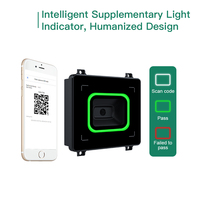 Sistema de Control de Acceso con Código QR Impermeable Thinmoo Q334, Escáner Lector de Conteo de Personas con Gestión por Aplicación Móvil