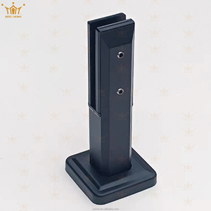 Rampes extérieures en verre sans cadre de villa moderne avec siège de pied balustrades <span class=keywords><strong>d</strong></span>'agrafe de piscine <span class=keywords><strong>d</strong></span>'acier inoxydable - Product Image 2