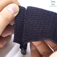 Sangle auto-agrippante élastique réglable et imperméable, personnalisée en usine, adhésion forte simple face, 100% nylon, DIY